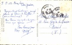 MODERN CARD Pontoise Church Maclou Saint