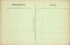 Nube santa de la POSTAL de la VENDIMIA el lavabo del parque y el callejón de la herradura