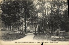 CPA Saint Leger en Yvelines Chateau des Bruyeres Dans le Parc 