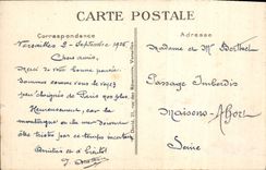 VINTAGE POSTCARD Versailles the Rocks has Trianon