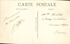 VINTAGE POSTCARD Versailles Palate of Large Trianon the Room of Napoleon ler