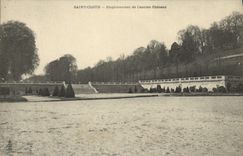 CPA Saint Cloud Emplacement de l'ancien Chateau