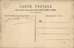 VINTAGE POSTCARD Versailles the Castle Gallery of Batailies