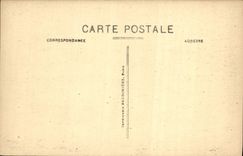 VINTAGE POSTCARD Museum of St Denis the Abbey of St Denis in XVlll S Eastern Frontage