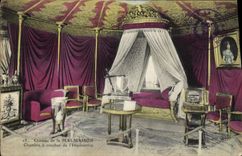 CPA Chateau de la Malmaison Chambre a coucher de l'imperatrice
