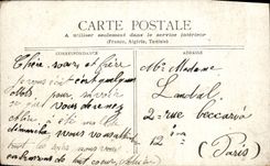 VINTAGE POSTCARD Fontainebleau the Floor