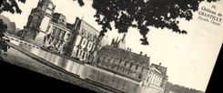CPA Chateau de Chantilly 