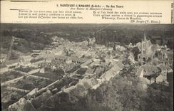 CPA Montfort l'Amaury Vue des Tours 