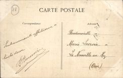 VINTAGE POSTCARD Versailles Parc of Large Trianon the shell groups out of lead