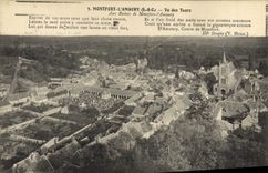 CPA Montfort l'Amaury Vue des Tours 