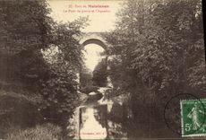 CPA Parc de Maintenon Le pont de pierre et l'aqueduc