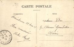 Parque de la POSTAL de la VENDIMIA de Maintenon el puente de piedra y el acueducto