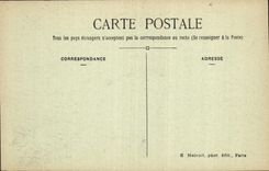 VINTAGE POSTCARD Vincennes View of the Castle