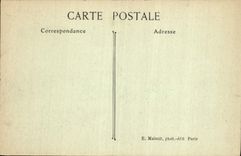 POSTAL Vincennes de la VENDIMIA el viejo interior real de la residencia del castillo de la fortaleza