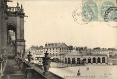 CPA Saint Germain en Laye La Gare 