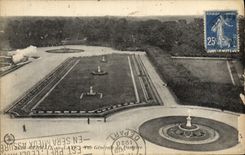 CPA St Germain en Laye Vue Generale du parterre