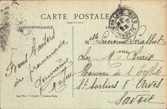 CPA St Germain en Laye Le Parterre Le rond point des roses L'amour et la folie de Darbefeuille