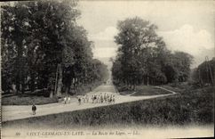 CPA Saint Germain en Laye La Route des Loges Soldats