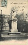 VINTAGE POSTCARD Versailles Monument of Jean Houdon Sclupteur