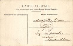 VINTAGE POSTCARD Versailles Monument of Jean Houdon Sclupteur