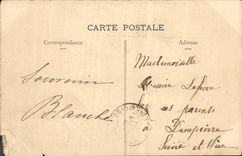 VINTAGE POSTCARD Versailles the Castle Room has to sleep of Louis XVI