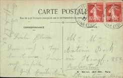 VINTAGE POSTCARD Montmorency the Emile Avenue