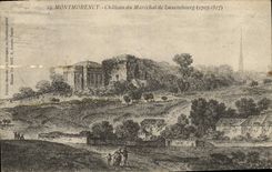 VINTAGE POSTCARD Montmorency Castle of the Marshal of Luxembourg