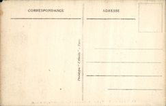 VINTAGE POSTCARD Pontoise Church St Maclou the baptismal font