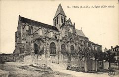 CPA Triel L'Eglise 