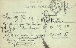 VINTAGE POSTCARD Holy Boissy Light Castle of Piple the Orangery