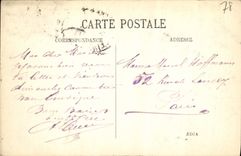 VINTAGE POSTCARD Park of Versailles