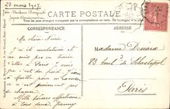 VINTAGE POSTCARD Chamarande Juine