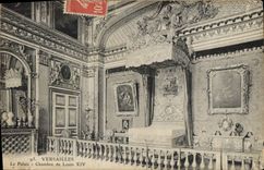 VINTAGE POSTCARD Versailles the Palate Room of Louis XIV
