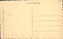 VINTAGE POSTCARD Abbey of Royaumont Asnieres on oise the cloister