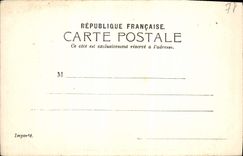 VINTAGE POSTCARD Castle frontage of entry and the Keep German St in Bush hammer