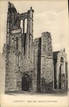 VINTAGE POSTCARD Larchant Church Mathurin Saint