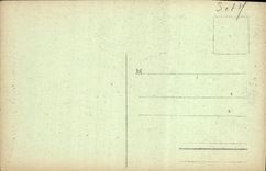 VINTAGE POSTCARD Larchant Church Mathurin Saint