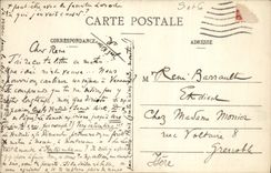 VINTAGE POSTCARD Versailles Palate Of Small Trianon Large living room of Marie Antoinette