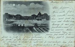 VINTAGE POSTCARD General Frontage Of the Castle Of Versailles