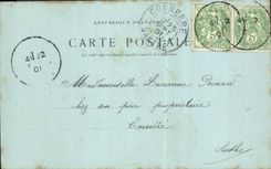 VINTAGE POSTCARD General Frontage Of the Castle Of Versailles