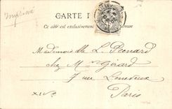 VINTAGE POSTCARD Versailles Park Of Small the trianon the Temple of the Love