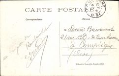 CPA Rambouillet Chateau Vu Des iles