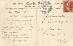 CPA Rambouillet Le Chateau Vue prise de l'iie du potage