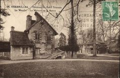 VINTAGE POSTCARD Versailles Hamlet Of Small Trianon the mill the house of the queen