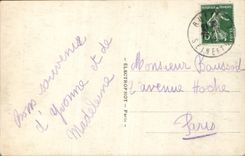 CPA Chateau De La Malmaison La Bibliotheque