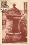 VINTAGE POSTCARD Meaux Court Del' Old Eveche old well