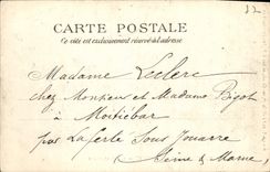 VINTAGE POSTCARD Palais De Fontainebleau Carries Dauphine
