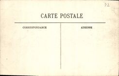 VINTAGE POSTCARD Fontainebleau View taken of the martyrdom