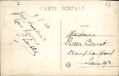 CPA Palais De Fontainebleau Facade Sur La Cour Des Adieux