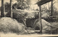 CPA Foret De Fontainebleau Caverne des Brigands